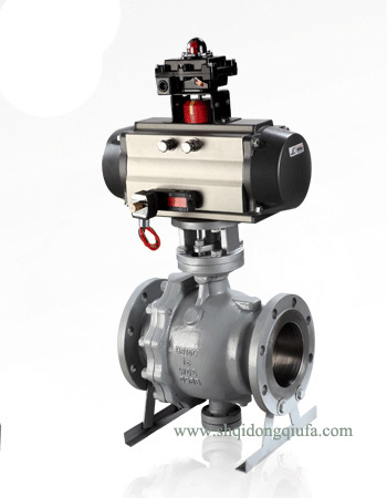 Q647氣動固定式球閥